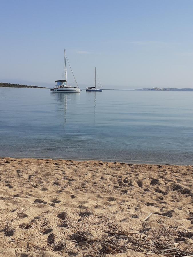 Agriturismo Gli Olivastri, Appartamento La Rosa Dei Venti Con Piscina E Solarium , Vista Mare ,Climatizzatore ,Wifi Альєнту Екстер'єр фото
